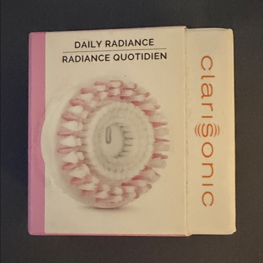 Clarisonic Radiance Brush Head in White and Pink